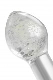 Анальная втулка Sexus Glass светящаяся в темноте, стекло (6.5, Ø 3.2 см)