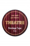 Бондажный скотч TOYFA Theatre, черный, 15 м