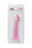 Нереалистичный фаллоимитатор Jelly Dildo L Toyfa Basic, розовый (20, Ø 3.7 см)