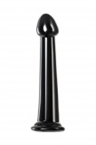 Нереалистичный фаллоимитатор Jelly Dildo M Toyfa Basic, черный (18, Ø 3.2 см)