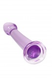 Нереалистичный фаллоимитатор Jelly Dildo S Toyfa Basic, фиолетовый (15.5, Ø 2.6 см)