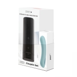 Набор для секса на расстоянии: Kiiroo Onyx+ и Kiiroo Pearl 2+ бирюзовый