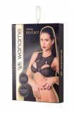 Бралетт Waname Delicacy c фигурными вырезами черный (размер 42-44)