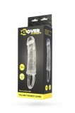 Насадка ToyFa XLover Increase+ для увеличения размера, прозрачная (14, Ø 3.5 см)