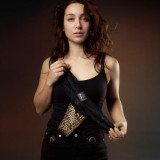 Трусики с вибромассажером Tania для стимуляции клитора в стильной косметичке