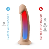 Фаллоимитатор на присоске SileXD Model 2 - 7.5”, бежевый (19.2, Ø 4.5 см)