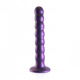 Фаллоимитатор Beaded G-Spot, фиолетовый (17, Ø 2.5 см)