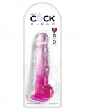 King Cock Clear, Cock with Balls 8