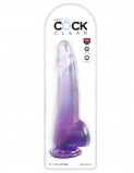King Cock Clear, Cock with Balls 10
