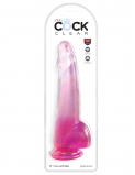 King Cock Clear, Cock with Balls 10