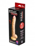 Фаллоимитатор неоскин на присоске REAL Standard Lovetoy (20.9, Ø 4 см)