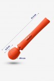 Вибромассажер Fun Factory VIM VIBRATING WAND, оранжевый