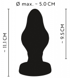 Анальная пробка супермягкая Super Soft Butt Plug (11.1, Ø 5 см)