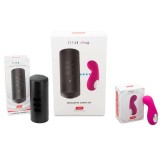 Kiiroo Titan + Kiiroo Cliona Couple Set, фиолетовый, набор для секса на расстоянии