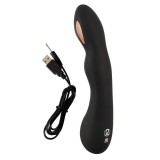 Вибратор XouXou E-Stim G-Spot 2-моторный с электростимуляцией