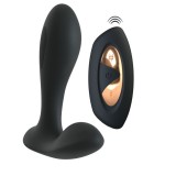 Вибратор XouXou E-Stim G&P-Spot черный с электростимуляцией (12.3, Ø 3.3 см)