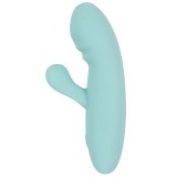 Минивибратор Cuties Rabbit бирюзовый (15.5, Ø 3.7 см)