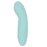 Минивибратор G-точки Cuties бирюзовый (15.5, Ø 3.8 см)