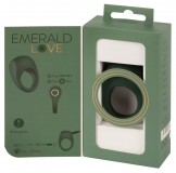 Эрекционное кольцо Emerald Love Luxurious с вибрацией (6.5, Ø 3 см)