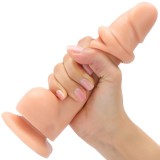 Фаллоимитатор Strap-On-Me Sliding Skin Realistic Dildo, телесный XXL (20, Ø 4.6 см)