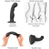 Фаллоимитатор Strap-On-Me Dildo Plug P&G черный (XXL - 18.5, Ø 4.5 см)