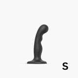 Фаллоимитатор Strap-On-Me Dildo Plug P&G черный (S - 14, Ø 3.3 см)