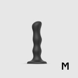 Фаллоимитатор Strap-On-Me Dildo Geisha Ball черный (M - 16.5, Ø 3.6 см)