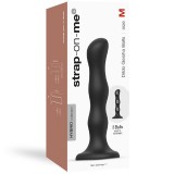Фаллоимитатор Strap-On-Me Dildo Geisha Ball черный (M - 16.5, Ø 3.6 см)