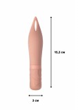 Вибратор Universe Airy’s Mystery Arrow Beige (15.2, Ø 3 см)