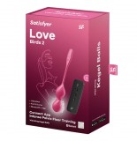 Вагинальные шарики с вибрацией Satisfyer Love Birds 2 pink