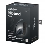 Вибратор Satisfyer Ribbed Petal black