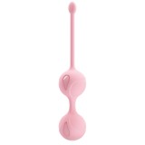 Pretty Love Kegel Tighten Up II, вагинальные шарики на сцепке, розовые (16.3, Ø 3.2 см)