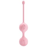 Pretty Love Kegel Tighten Up II, вагинальные шарики на сцепке, розовые (16.3, Ø 3.2 см)