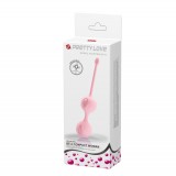 Pretty Love Kegel Tighten Up II, вагинальные шарики на сцепке, розовые (16.3, Ø 3.2 см)