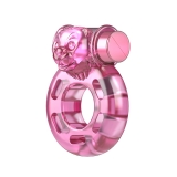 Эрекционное виброкольцо Pink bear