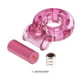 Эрекционное виброкольцо Pink bear