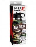 Мастурбатор PDX Plus Fap Flask - Happy Camper, хаки