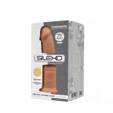 Фаллоимитатор на присоске SileXD Model 2 - 7.5”, карамель (19, Ø 4.8 см)