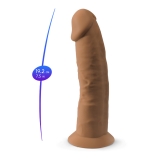 Фаллоимитатор на присоске SileXD Model 2 - 7.5”, карамель (19, Ø 4.8 см)