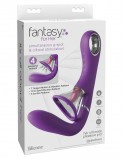 Вибростимулятор точки G с помпой Fantasy For Her - Her Ultimate Pleasure Pro