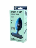 Анальная пробка с перезаряжаемой вибропулей Spice it Up Perfection 2.0 (11, Ø 4 см)