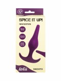 Анальная Пробка Spice It Up Smooth Ultraviole (12.5, Ø 3 см)