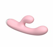 Силиконовый вибратор-кролик G spot Vibrating, розовый