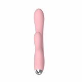 Силиконовый вибратор-кролик G spot Vibrating, розовый