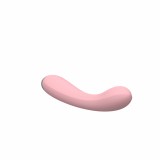 Гибкий силиконовый вибратор Vibrating Massager, розовый