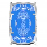 Fleshlight Мастурбатор Quickshot Turbo Blue Ice