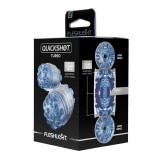 Fleshlight Мастурбатор Quickshot Turbo Blue Ice