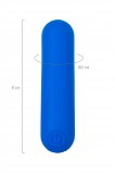 Вибропуля A-Toys NEP, синий (8, Ø 2 см)