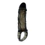 Насадка на пенис Baile Penis Sleeve, черная (11.5, Ø 3.2 см)