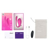 Вибратор We-Vibe Jive 2 розовый с пультом ду